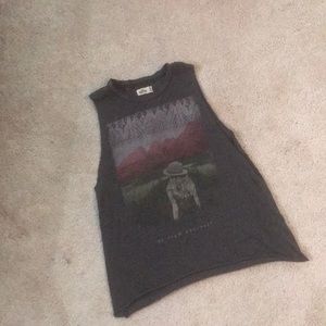 hollister muscle tank top